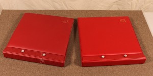 Cover Albums lot of 2 Showgard First Day Cover Album No. 895 - red photo 1