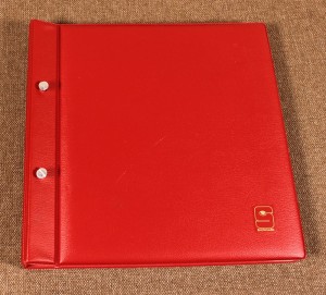 Cover Albums lot of 2 Showgard First Day Cover Album No. 895 - red photo 2