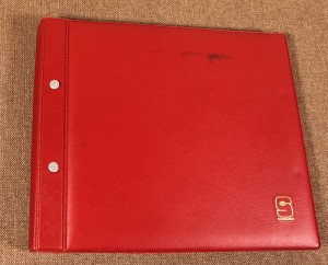 Cover Albums lot of 4 Showgard No. 896 - red photo 5