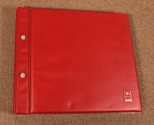 Cover Albums lot of 4 Showgard No. 896 - red photo 7