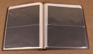 Cover Albums lot of 3 Showgard No. 894 - brown varieties photo 4