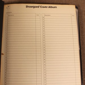 Cover Albums lot of 3 Showgard No. 894 - black photo 5