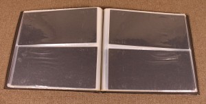 Cover Albums lot of 2 Buxton Kovergard - 2 sizes - black and brown photo 8
