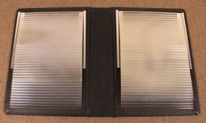 Cover Albums lot of 5 White Ace flip-style albums - black photo 3