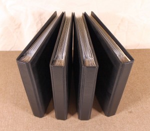Cover Albums lot of 4 Kleer-Vue Albums - black photo 1