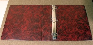 Lot of 4 Unity Canada Stamp Albums - no pages - burgundy photo 3