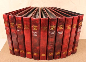 Cover Albums lot of 11 Stanley Gibbons Malvern Cover Albums - burgundy photo 1