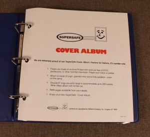 Cover Albums lot of 5 Supersafe - blue photo 4
