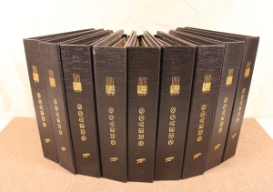 Cover Albums lot of 9 White Ace Flip-style Albums - black - L12060 photo 1