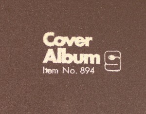 Cover Albums lot of 3 Showgard No. 894 - red and brown - L12062 photo 4