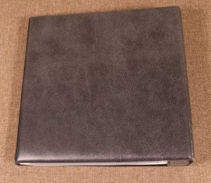 Cover Albums lot of 3 Tipex - charcoal and burgundy photo 4