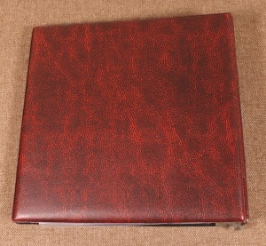 Cover Albums lot of 3 Tipex - charcoal and burgundy photo 7
