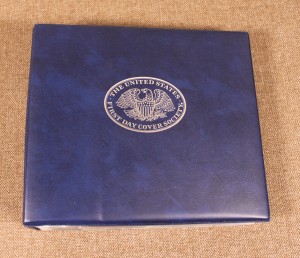 Cover Albums lot of 5 Fleetwood - United States First Day Cover Society - blue photo 3