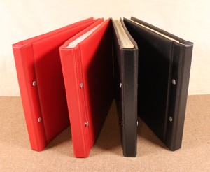 Cover Albums lot of 4 Showgard No. 896 - red and black photo 1
