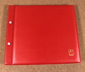 Cover Albums lot of 4 Showgard No. 896 - red and black photo 2