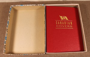 White Ace flip-style Cover Album - Canadian Covers - red photo 1