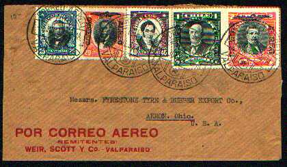 Airmail to USA 1932